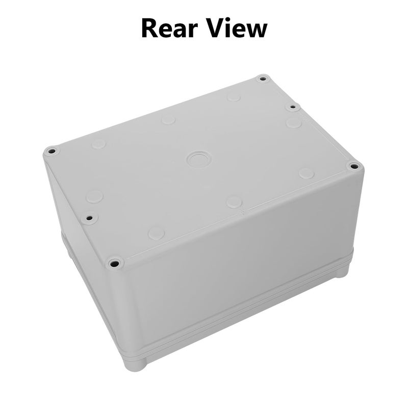 LeMotech Junction Box IP67 Waterproof Dustproof ABS Plastic Project Box for Electrical Outdoor Enclosure Gray 6.9 x 4.9 x 3.9 inch (175 x 125 x 100 mm) - Image 5